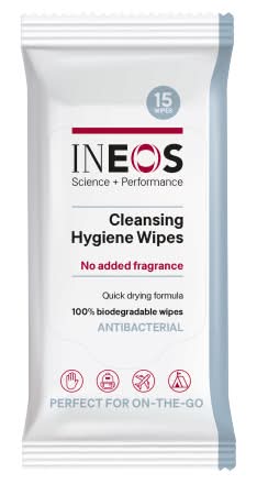 INEOS Antibacterial Sanitiser Wipes