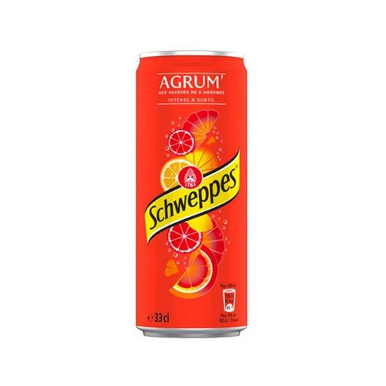 Canette Schweppes Agrum 33Cl