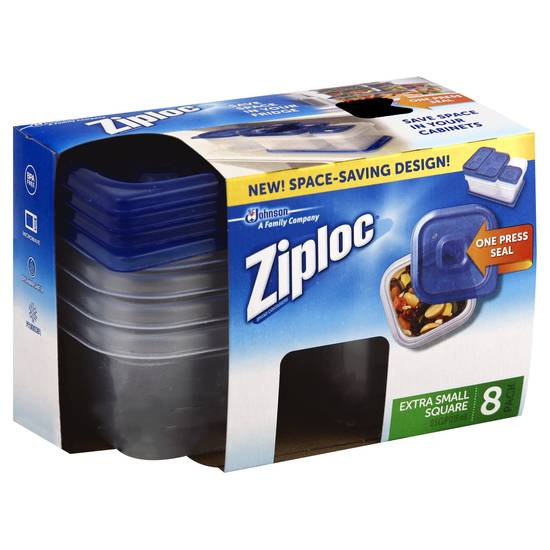 Ziploc Extra Small Square Containers & Lids