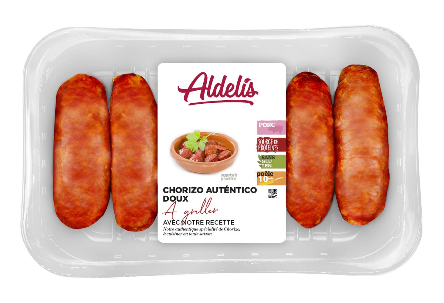Aldelís - Chorizo authentique à cuire (6)
