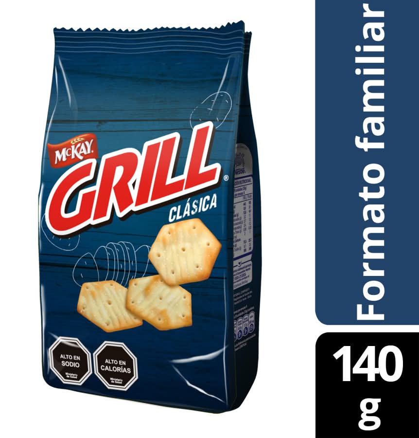 McKay · Grill galleta clásica - Familiar (140 g)