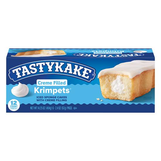 Tastykake Family pack Cream Filled Butterscotch Krimpets (6 x 2.3 oz)