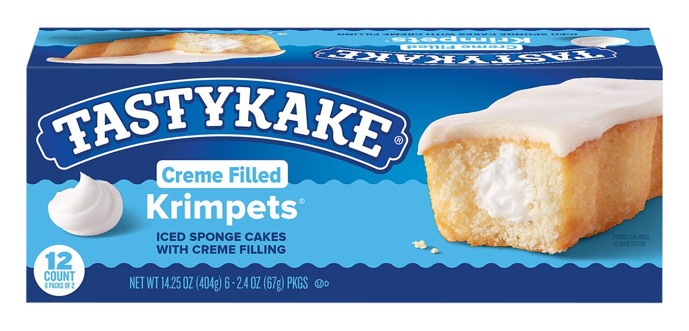Tastykake Cream Filled Butterscotch Krimpets (14.2 oz, 6 ct)