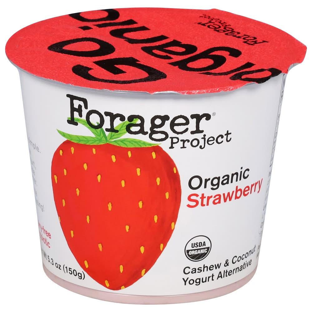 Forager Project Original Strawberry Cashewmilk Yogurt
