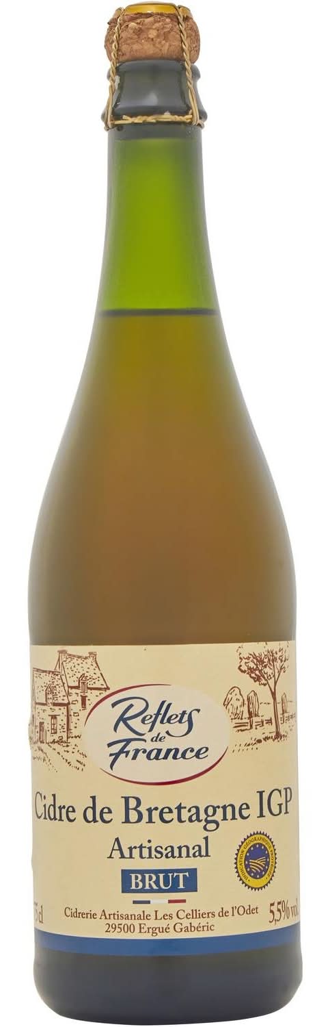 Reflets de France - Cidre de bretagne igp brut (750ml)