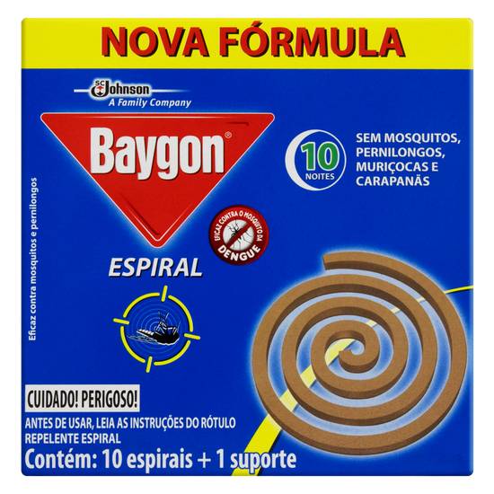 Baygon repelente espiral (11 itens)