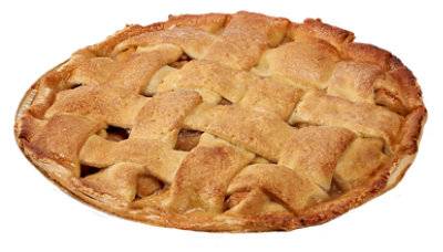 Apple Lattice Pie Whole 9 Inch - Ea