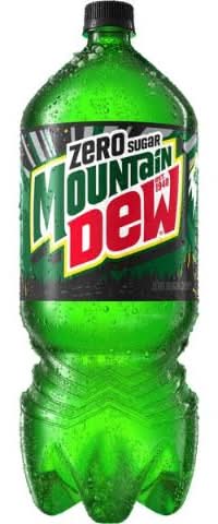 Mountain Dew Zero Sugar Soda Drink, Citrus (20 fl oz)