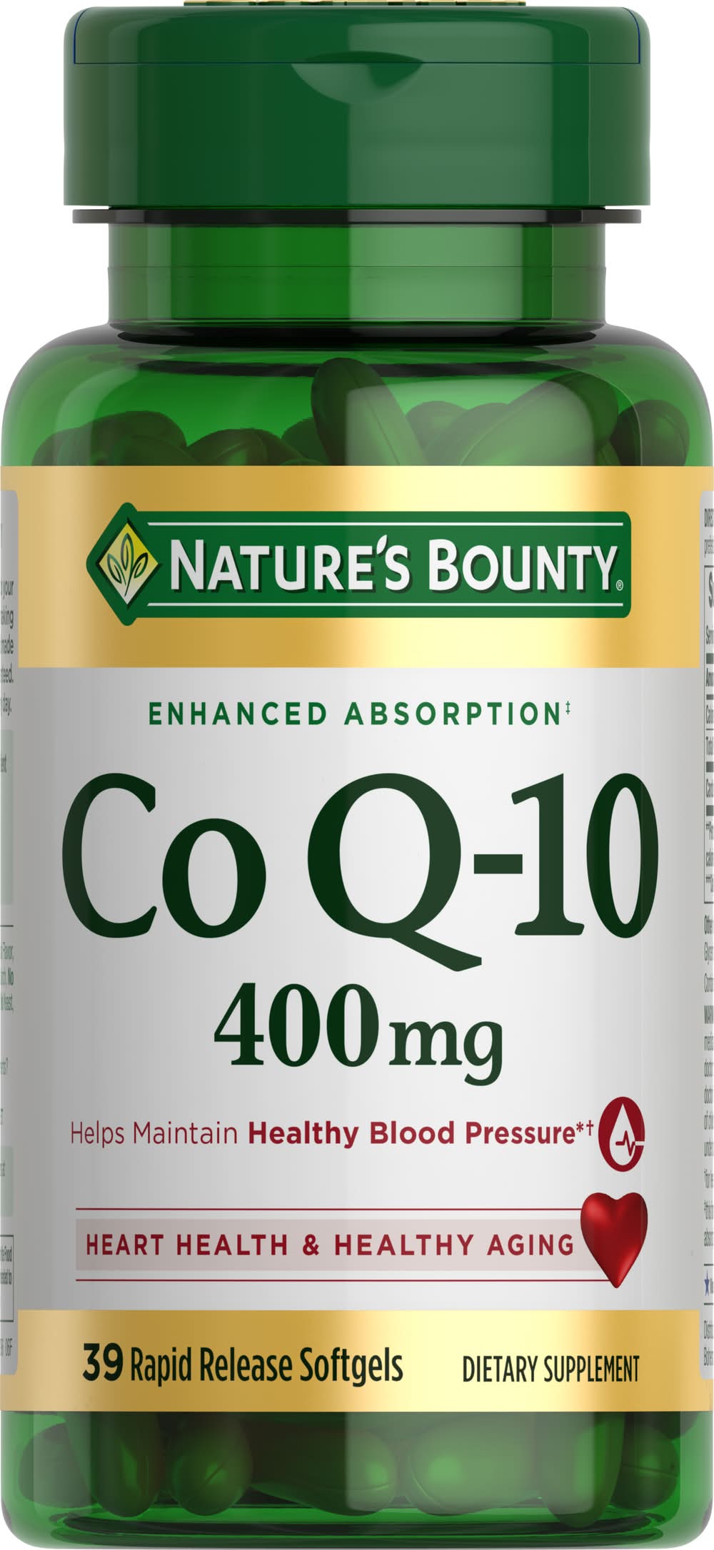 Nature's Bounty Co Q-10 400 mg Softgels (2.2 oz)
