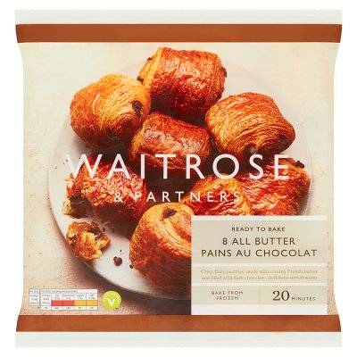 Waitrose Frozen All Butter Pains Au Chocolat