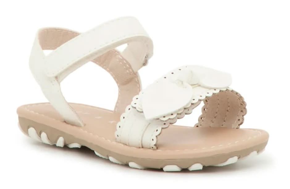 Kelly & Katie Lil Willa Play Sandal - Kids' (White Medium - 8 Toddler)