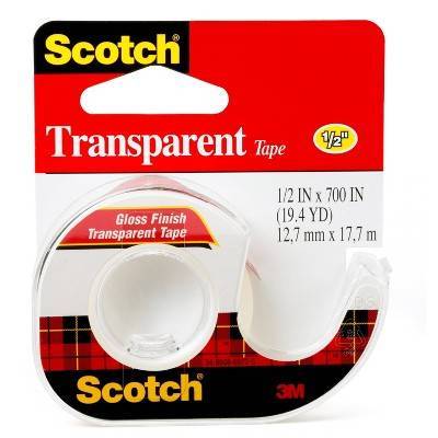 Scotch Transparent Tape Gloss Finish