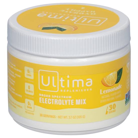 Ultima Replenisher Broad Spectrum Electrolyte Mix (3.7 oz) (lemonade)