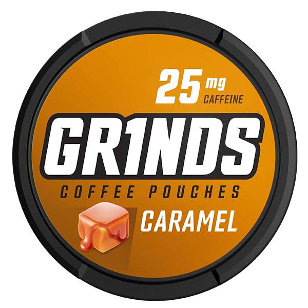 Grinds Caramel Coffee Pouch .635oz