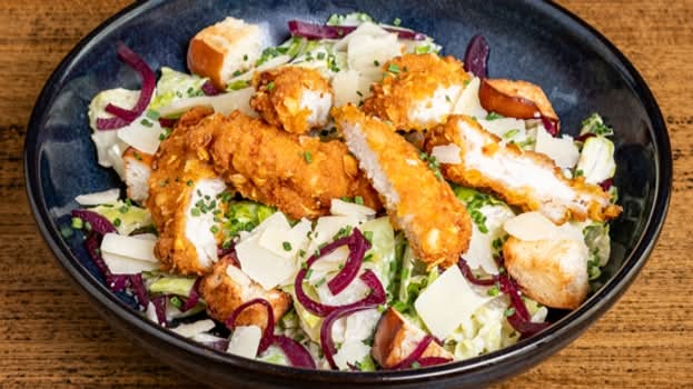 Caesar crispy chicken