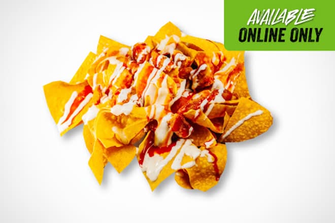 BUFFALO CHICKEN NACHOS
