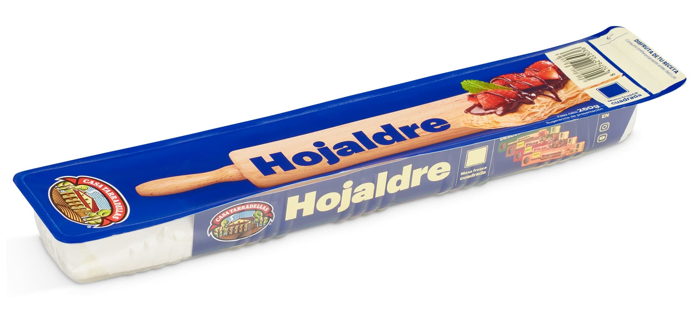 Masa Hojaldre Casa Tarradellas Bandeja 260 G