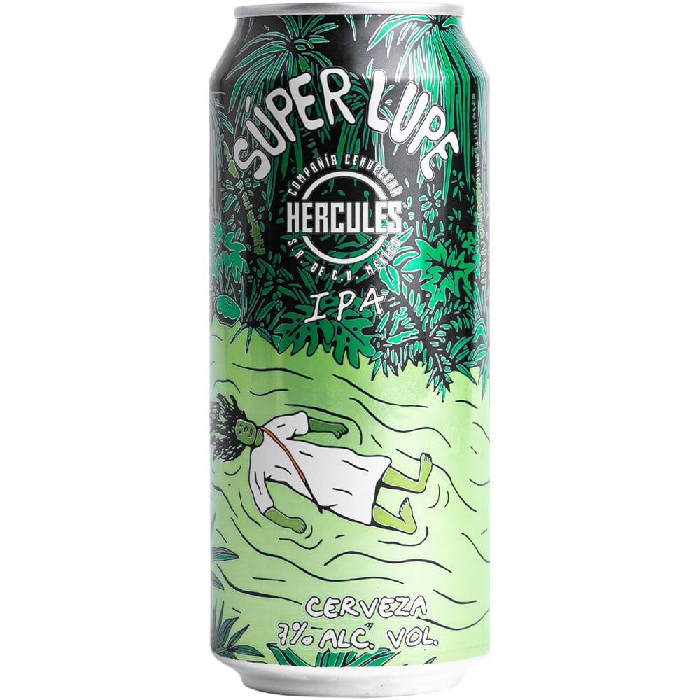 Hercules · Cerveza súper lupe ipa (473 ml)