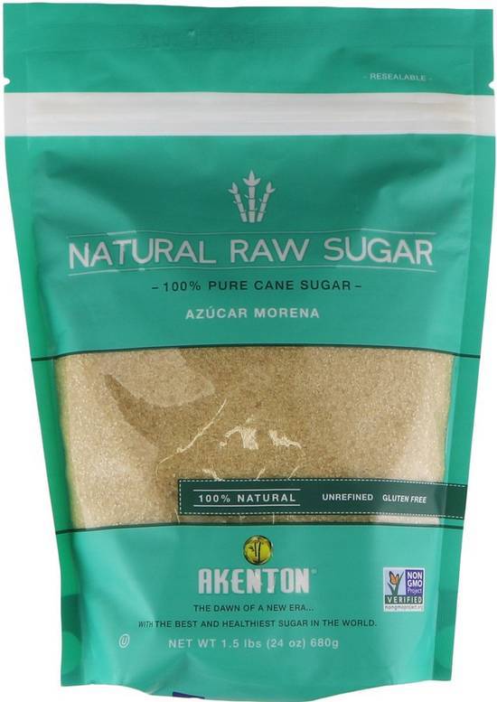 Natural Raw Sugar (1.5 lbs)