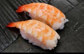 Frozen Cooked Sushi Shrimp EBI 4L, 20 pc per tray