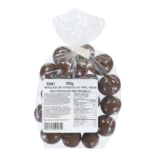 Boules maltruites au chocolat au lait (200 g) - milk chocolate malted balls (200 g)