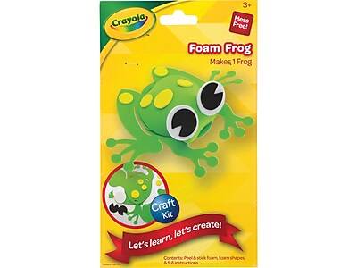 Crayola Foam Frog Kit (PAC1000145-CRA)