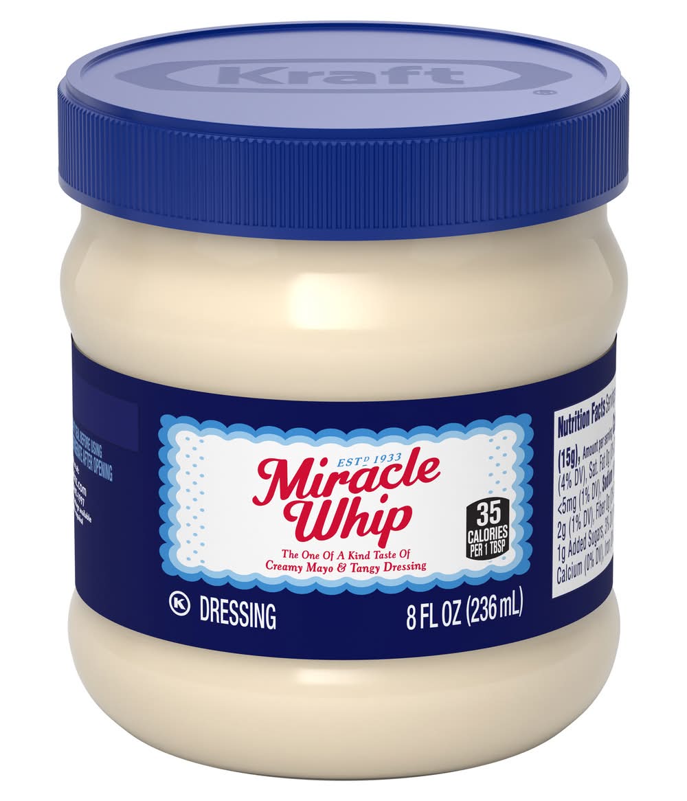 Miracle Whip Creamy Mayo & Tangy Dressing (8 fl oz)