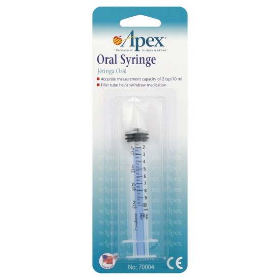 Apex Oral Syringe With Filler Tube