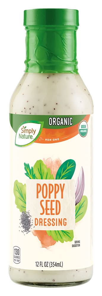 Simply Nature Organic Dressing, Poppy Seed (12 fl oz)