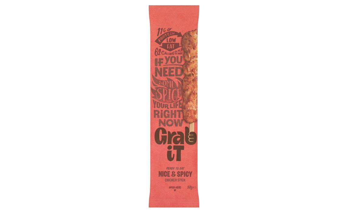 Grab It Nice & Spicy Chicken Stick 50g (402304)