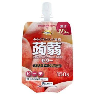 トップバリュ ベストプライス 蒟蒻ゼリー ピーチ味 150g