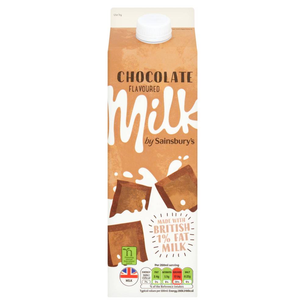 Sainsbury's Chocolate Milkshake 1L