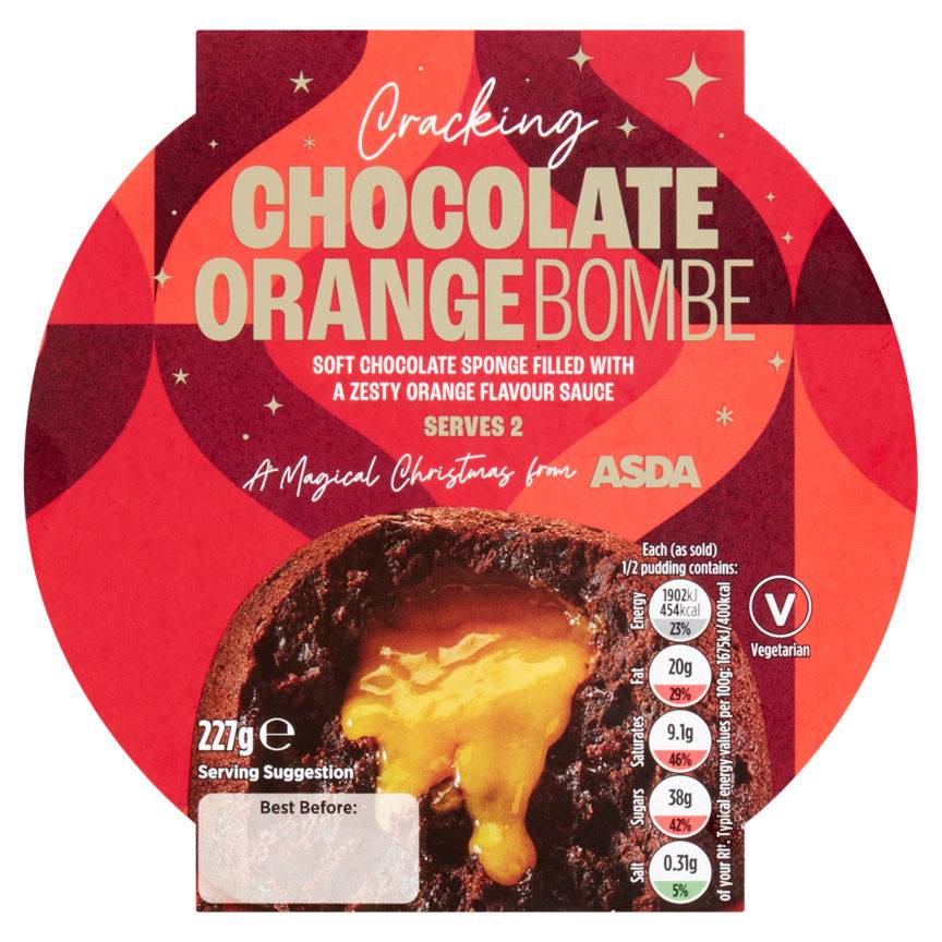 ASDA Cracking Chocolate Orange Bombe (227g)