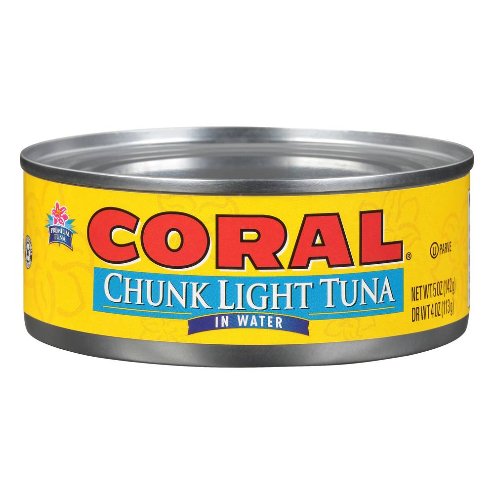 Coral Chunk Light Tuna in Water (5 oz)