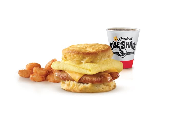 Smoked Sausage, Egg & Cheese Biscuit Combo