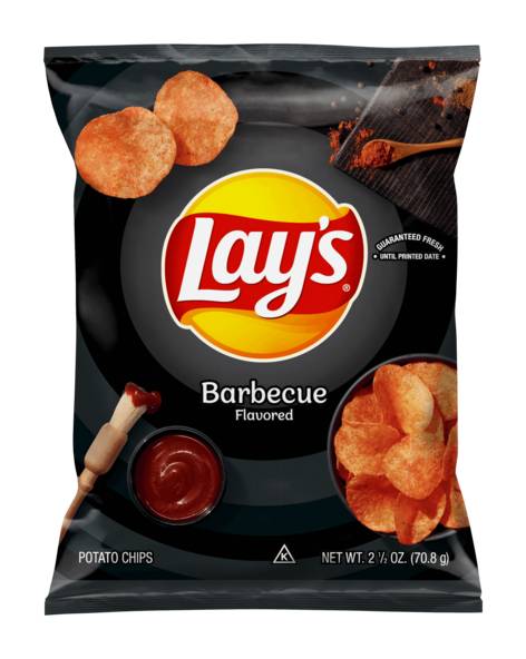 Lay's BBQ Flavored Potato Chips 2.5oz