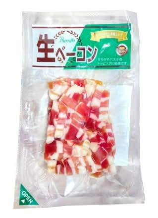 ジャンボンフーズ　生ベーコン短冊　70g　J-542