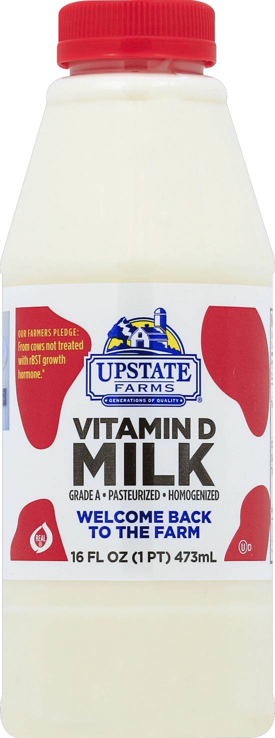 Upstate Farms Vitamin D Milk (16 fl oz)