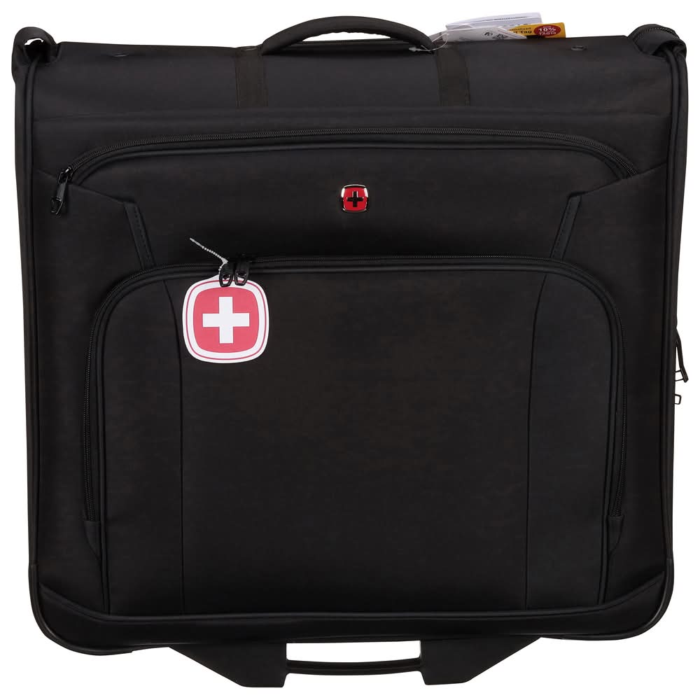 Swiss Gear Full Sized Wheeled Garment Bag, Black
