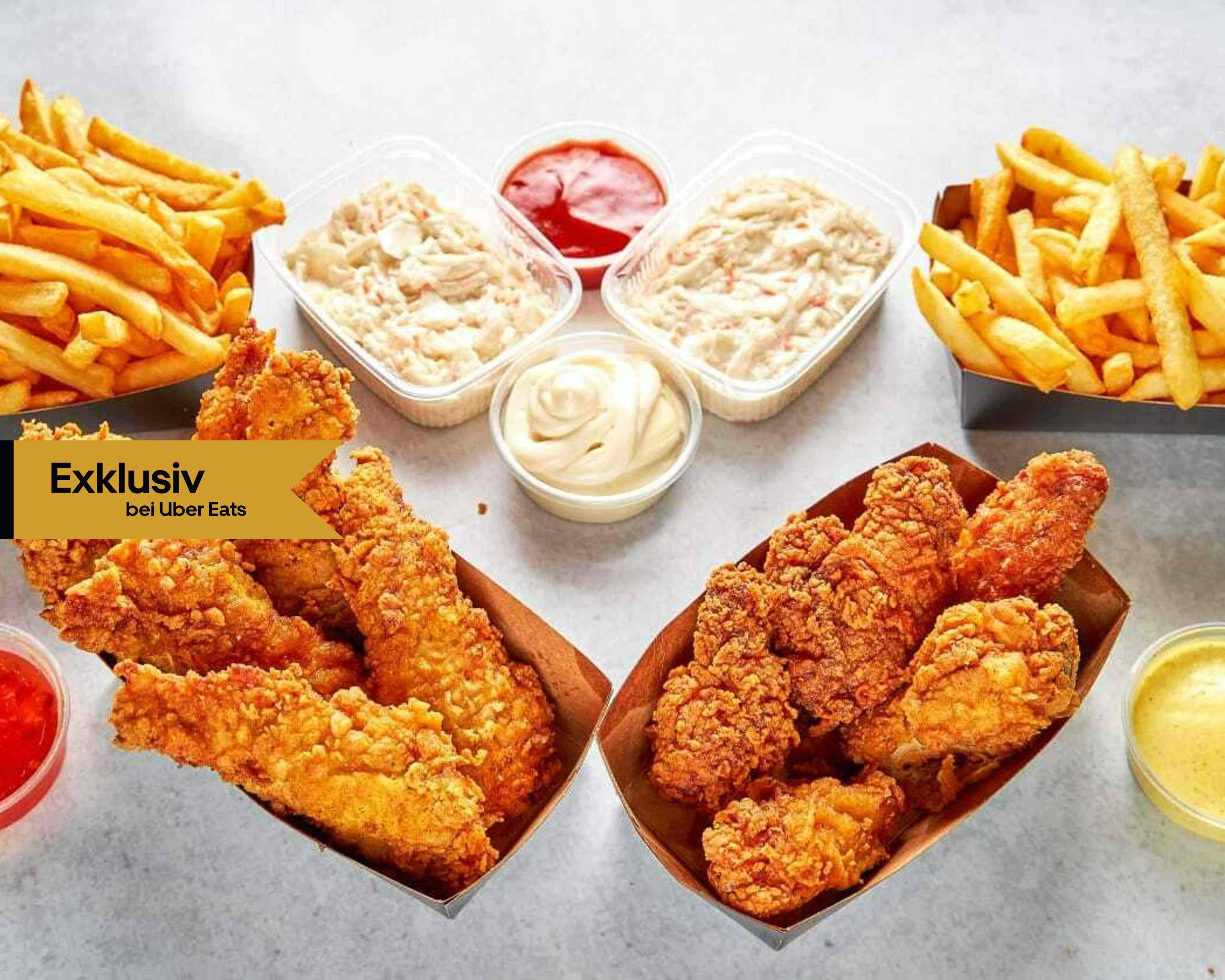 Lieferungen von Crispy's Chicken Schöneberg Speisekarte & Preise Berlin Uber Eats