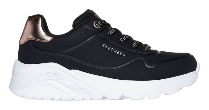 Skechers Zapatilla Urbana Logo Uno Lite Niña negro 32