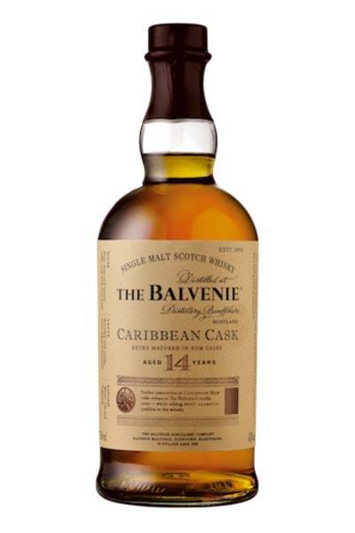The Balvenie Caribbean Cask 14 Year Old Single Malt Scotch Whisky (750ml bottle)