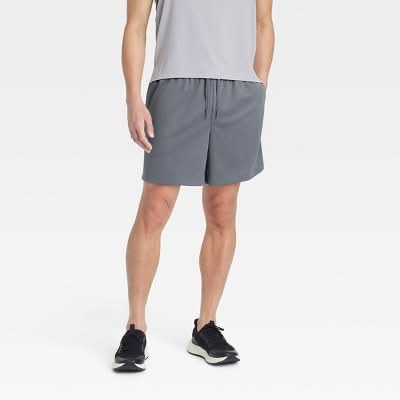 All In Motion Mesh Shorts, Men, M, Dark Gray