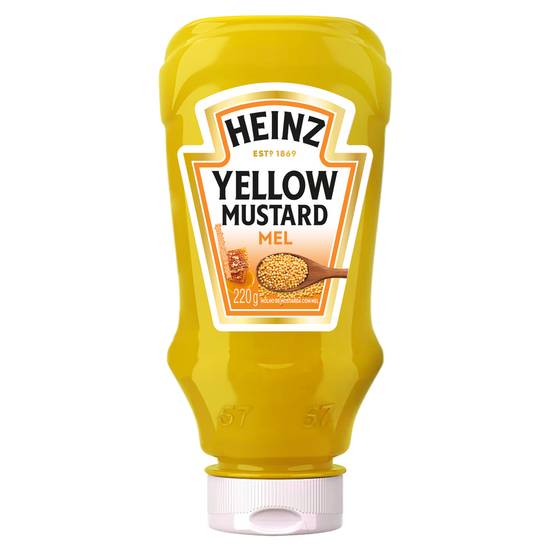 Heinz yellow mustard mel (220 g)