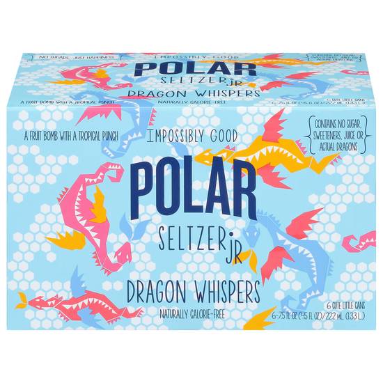 Polar Dragon Whispers Seltzer Jr (6 ct , 7.5 fl oz)