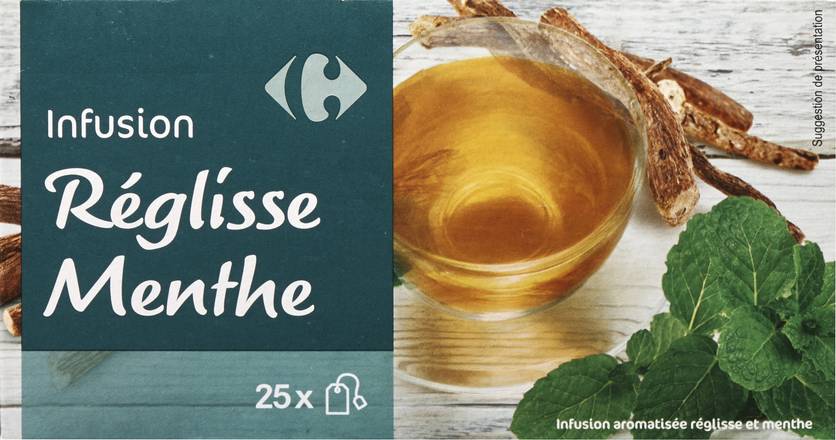 Carrefour Classic' - Boission infusion réglisse (37.5 g) (menthe)