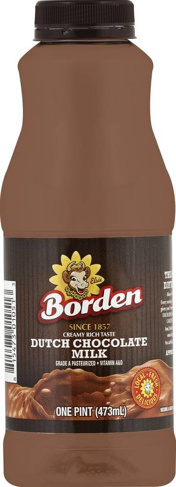 Borden Chocolate Milk 1 pt