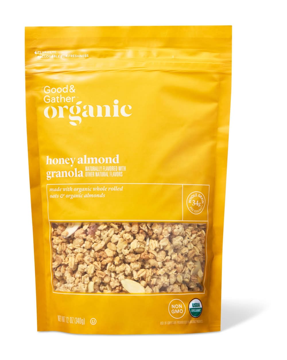 Good & Gather Granola, Honey Almond (12 oz)