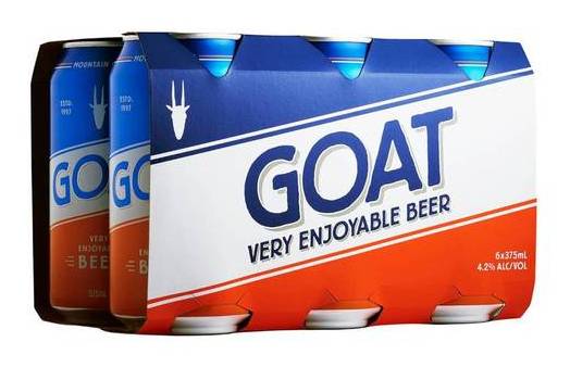 Mountain Goat Very Enjoyable Beer Cans (6 Pack)