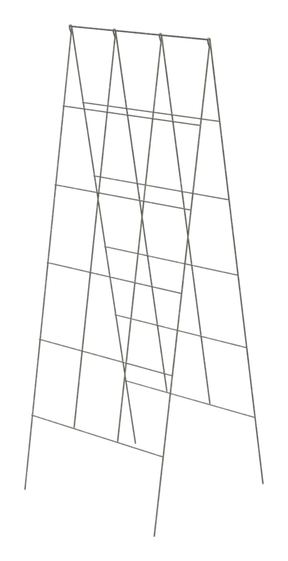 48-in Galvanized Metal Plant prop